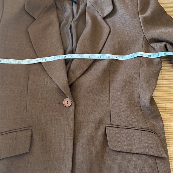 Blacker brown Blazer sz 16 - Picture 6 of 6